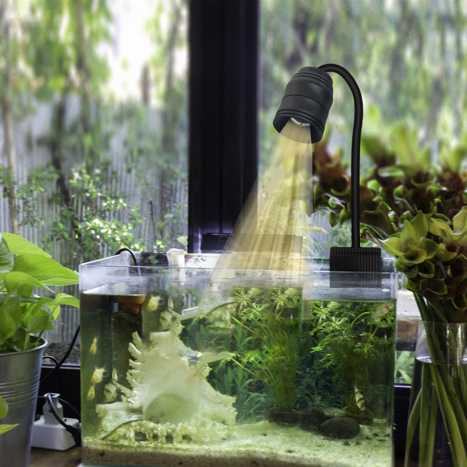 Amazon.co.jp: 水族館用集魚灯,LED 防水ライトの 15 ～ 60 度